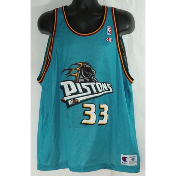 Detroit Pistons Grant Hill Champion Jersey XL - Picture 2 of 15